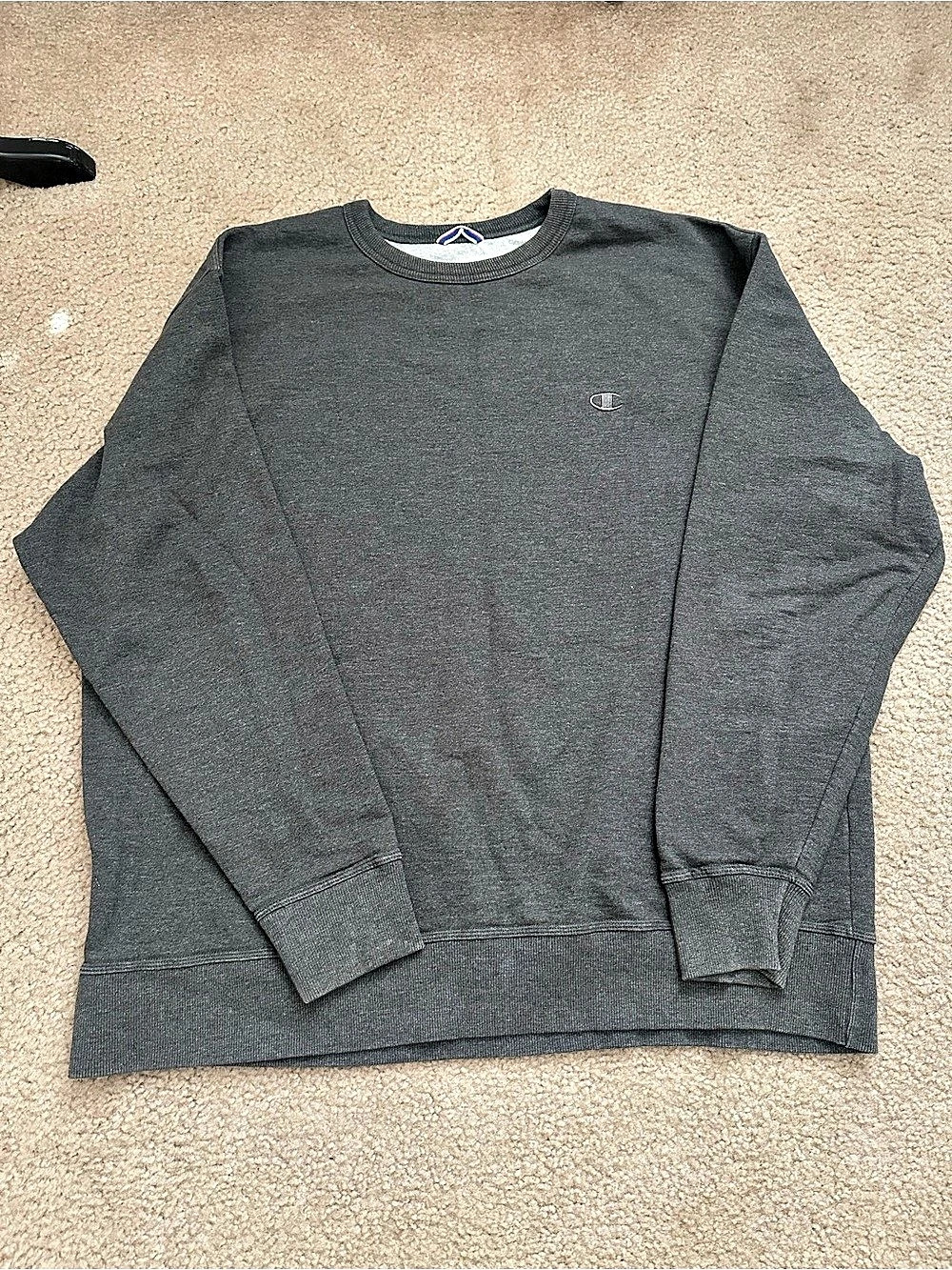Champion Authentic Athleticwear Crewneck Sweatshirt Men's Gray 2XL